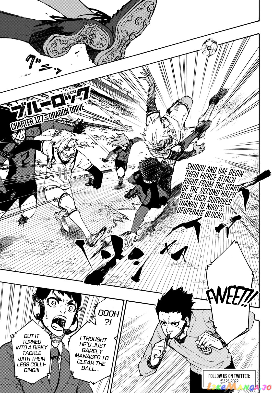 Blue Lock Chapter 127 image 01